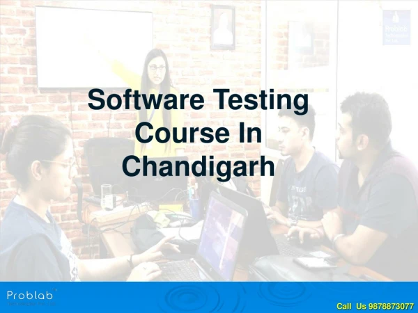 Software Testing Course In Chandigarh