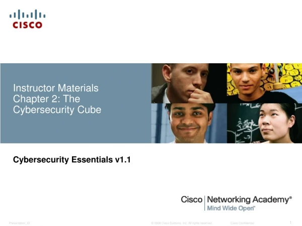 Instructor Materials Chapter 2: The Cybersecurity Cube