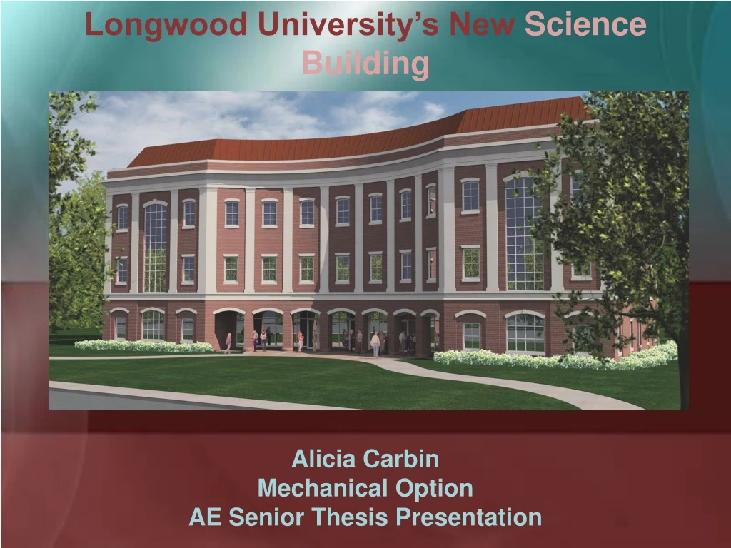 longwood university s new science building