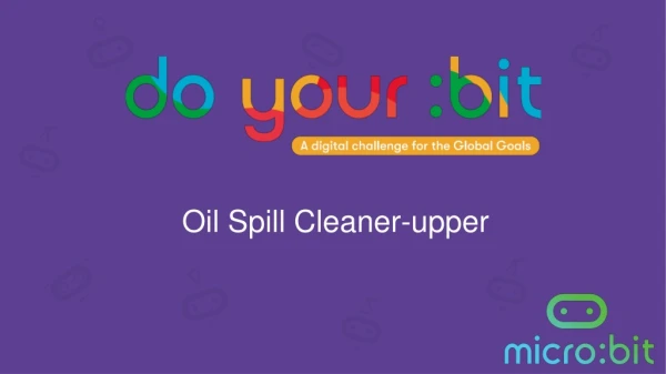 Oil Spill Cleaner-upper