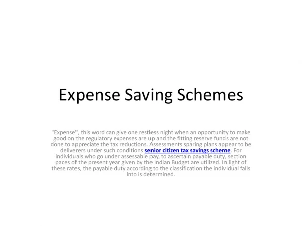 Expense Saving Mutual Funds (ELSS) - Things to Know Before Investing