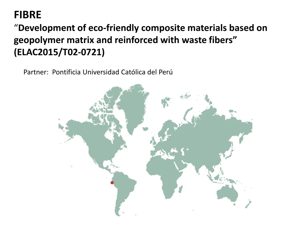 fibre development of eco friendly composite