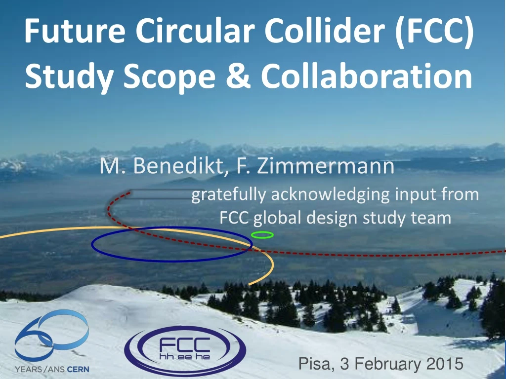 future circular collider fcc study scope