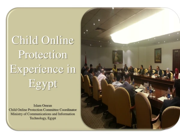 National Child Online Protection committee