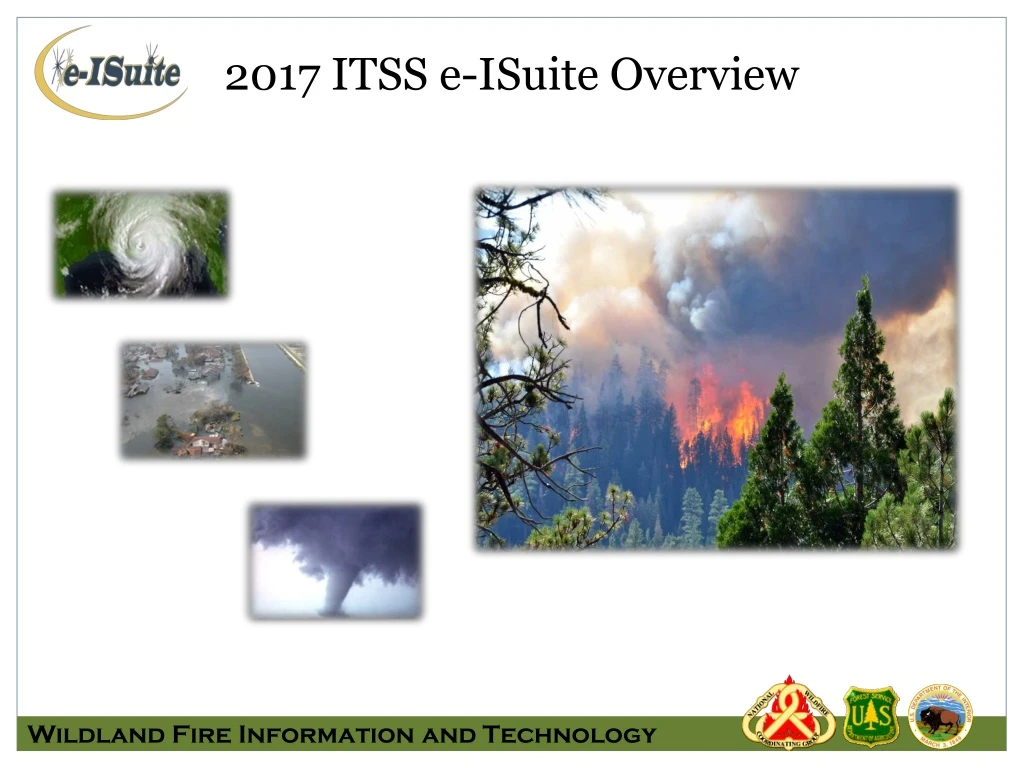 2017 itss e isuite overview
