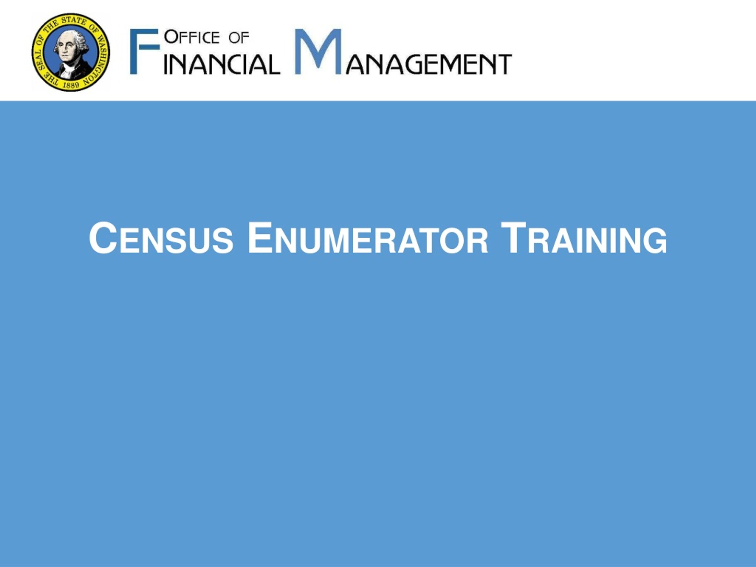 Census Enumerator Training Guide for Accurate Data Collection - slide 1