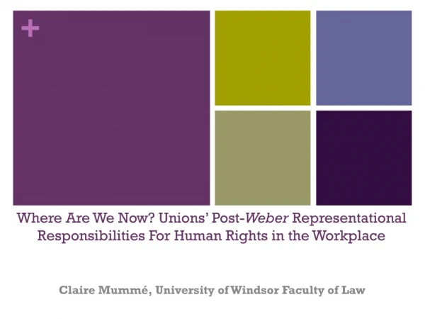 Claire Mummé, University of Windsor Faculty of Law