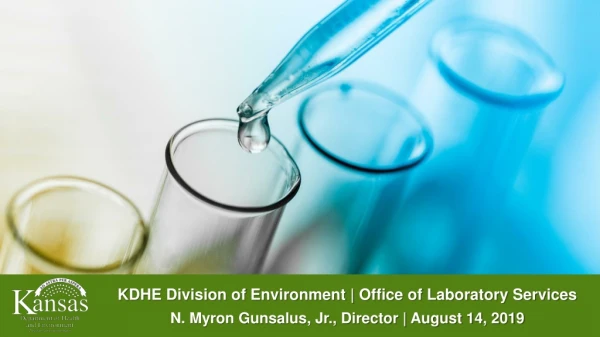 KDHE Division of Environment | Office of Laboratory Services
