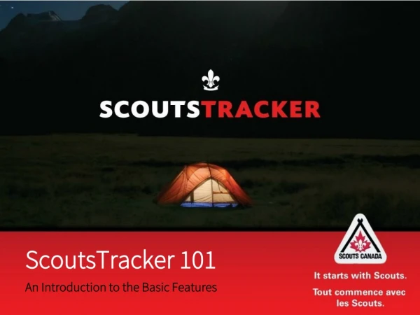 ScoutsTracker 101