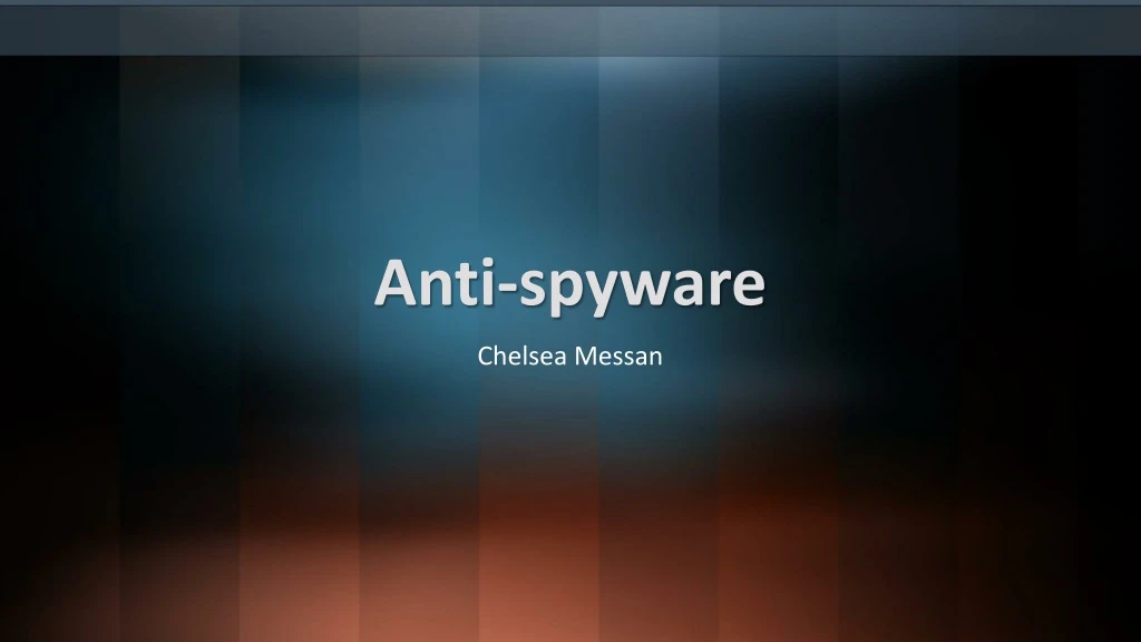 anti spyware