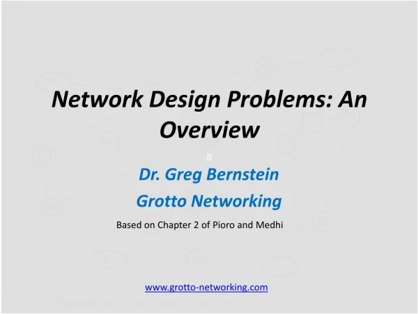 Network Design Problems: A n Overview