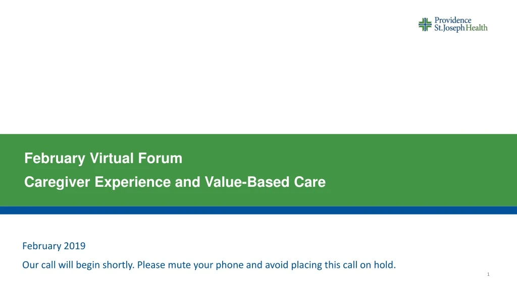 february virtual forum caregiver experience