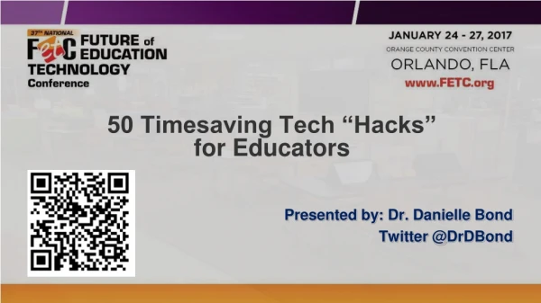 50 Timesaving Tech “Hacks” for Educators