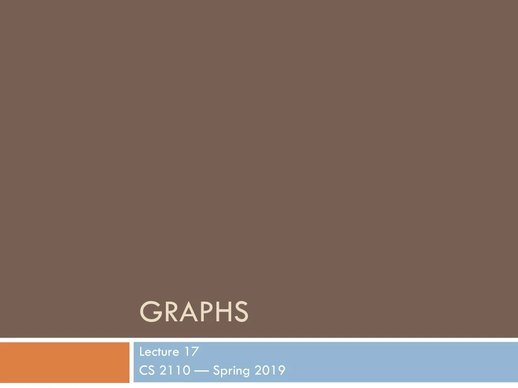 graphs