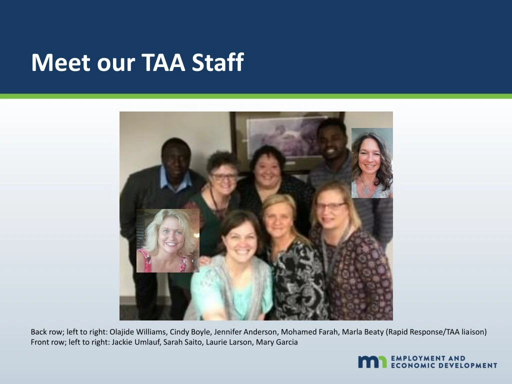 meet our taa staff