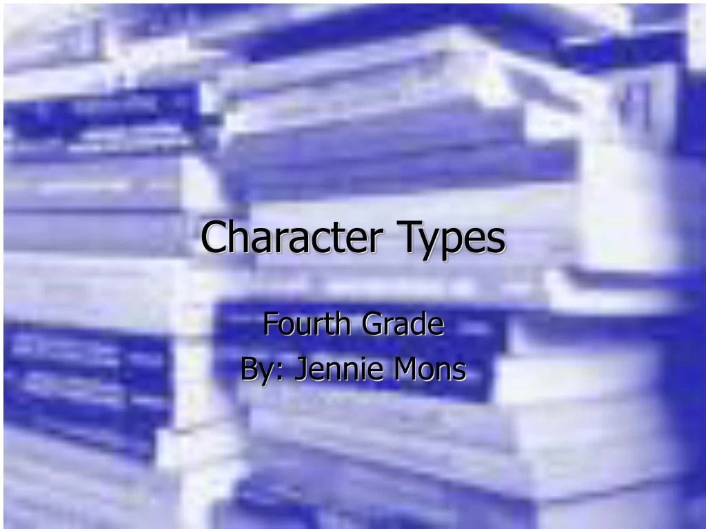 character types