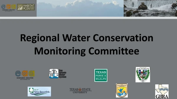 Regional Water Conservation Monitoring Committee