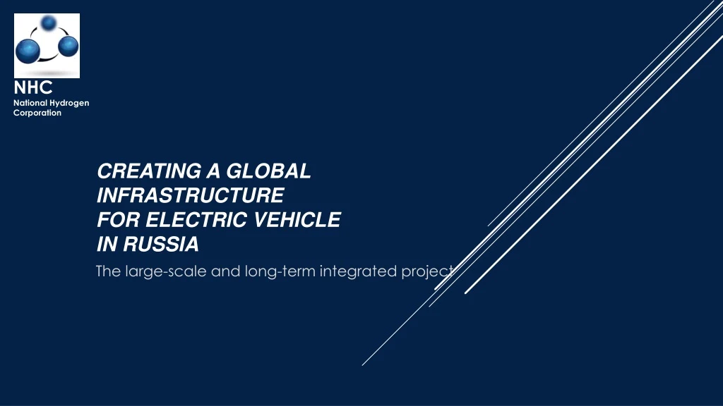 creating a global infrastructure for electric vehicle in russia
