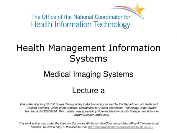 Health Management Information Systems