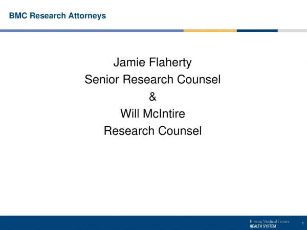BMC Research Attorneys