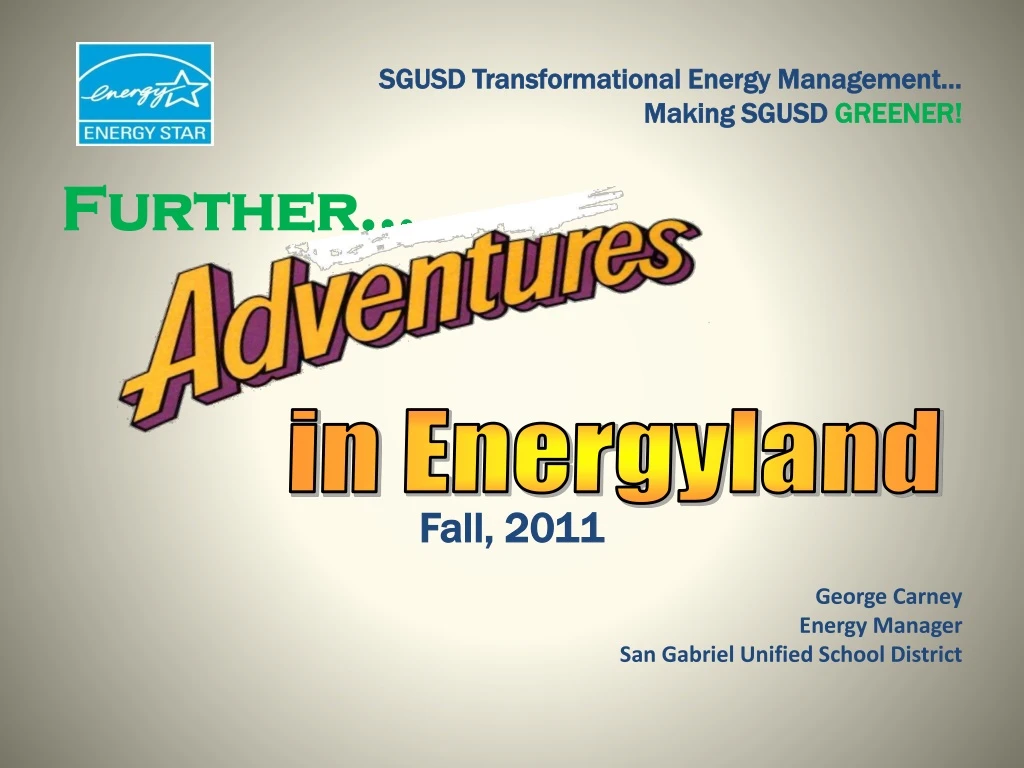 sgusd transformational energy management making sgusd greener