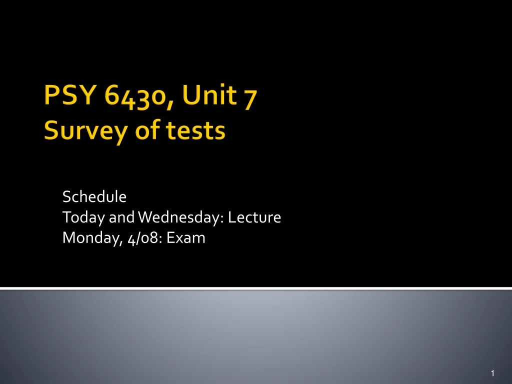 schedule today and wednesday lecture monday 4 08 exam