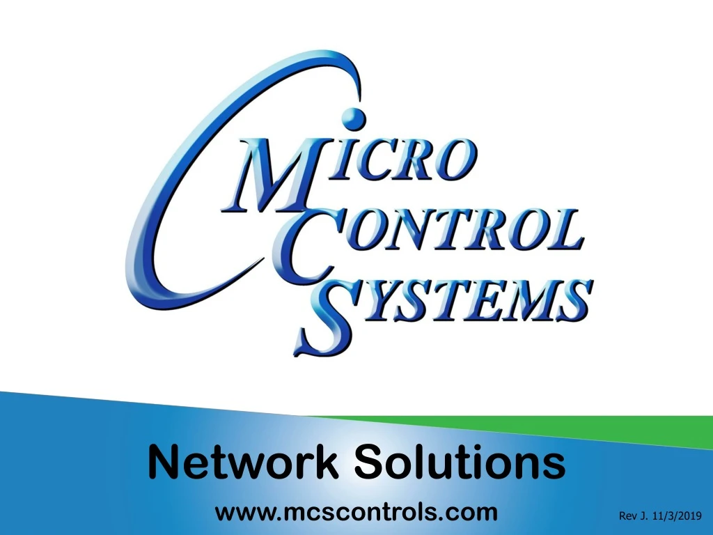 network solutions www mcscontrols com