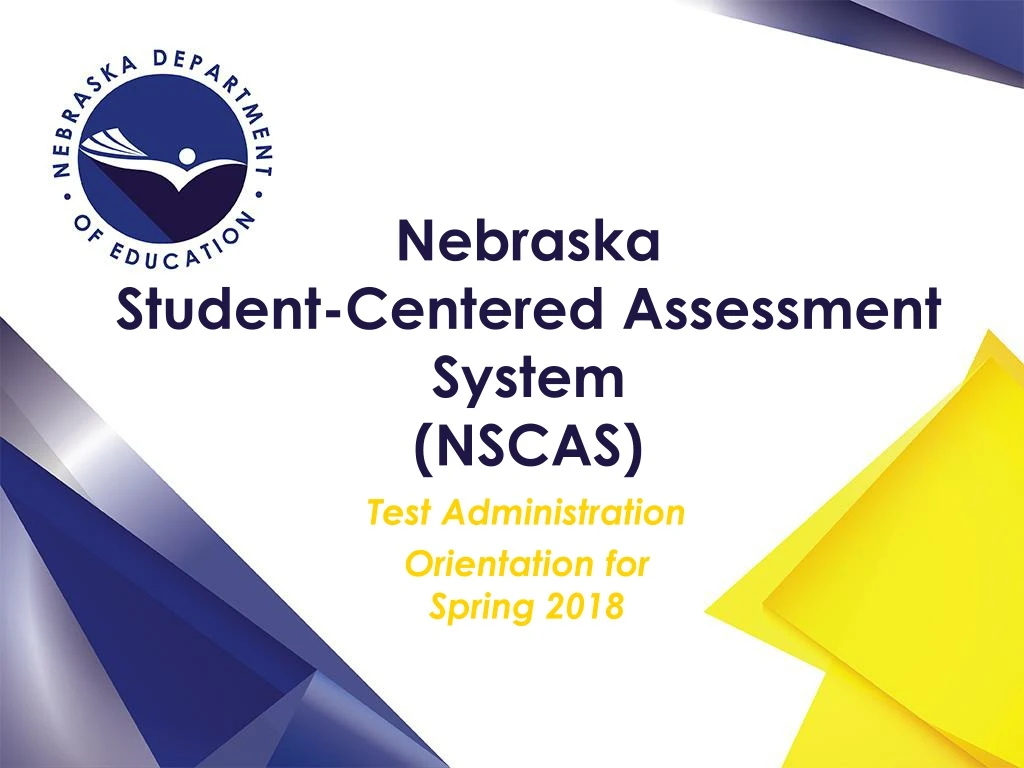 nebraska student centered assessment system nscas