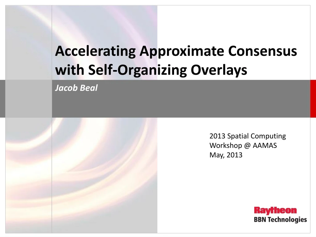 accelerating approximate consensus with self