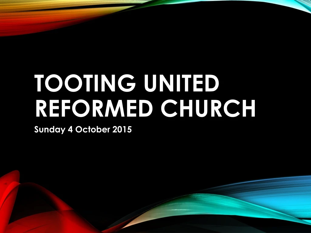 tooting united reformed church