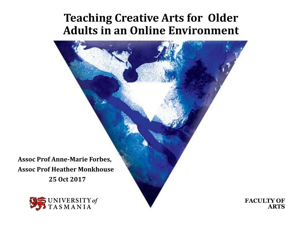 teaching creative arts for older adults in an online environment