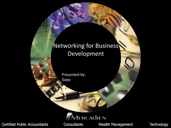Networking for Business Development