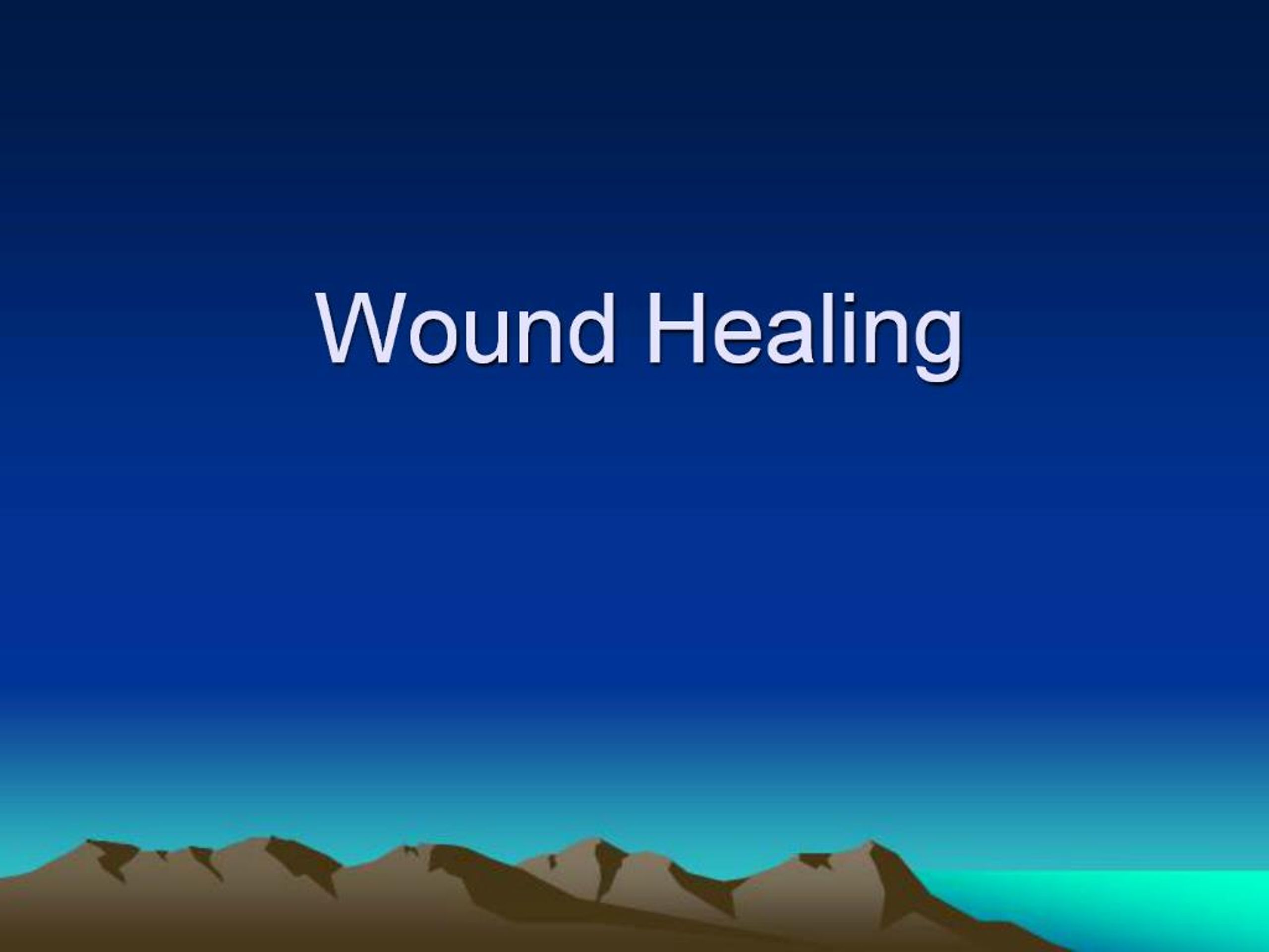 PPT - Wound Healing PowerPoint Presentation, free download - ID:888606
