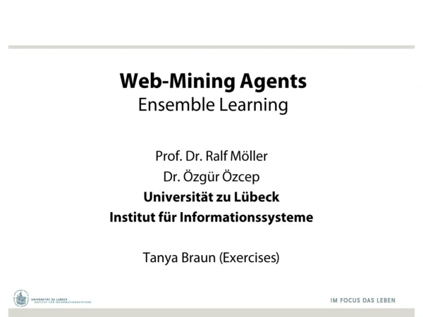 Web-Mining Agents Ensemble Learning