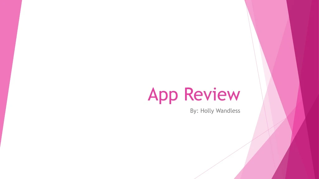 app review