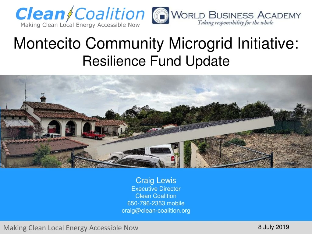 montecito community microgrid initiative