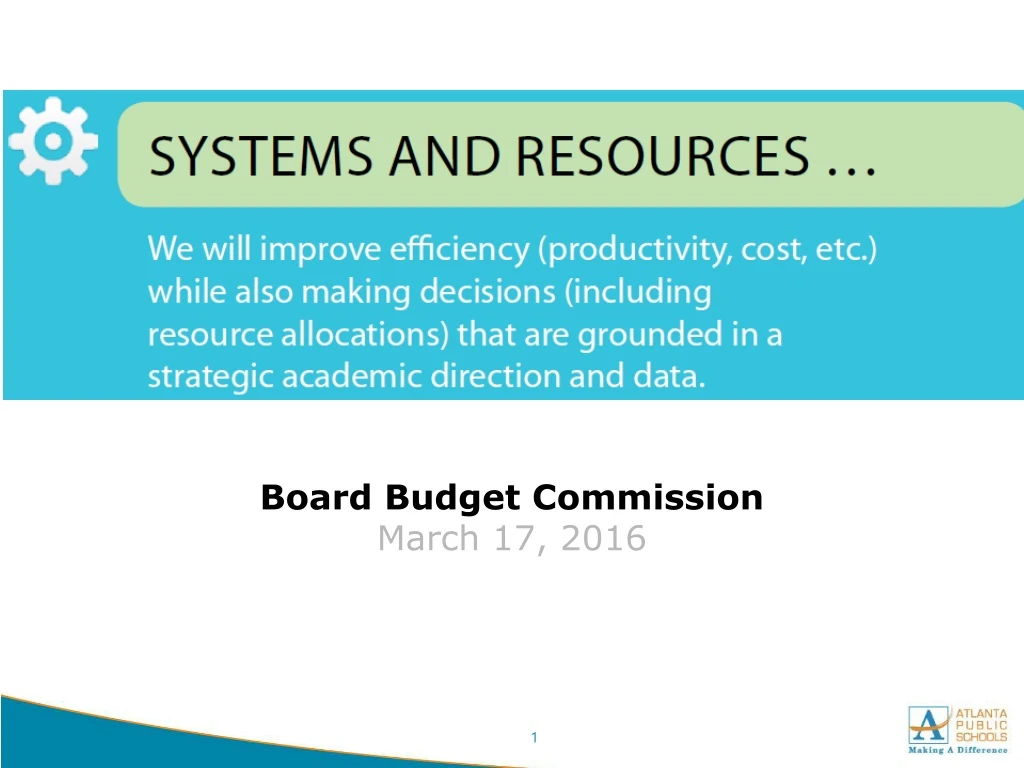 board budget commission march 17 2016