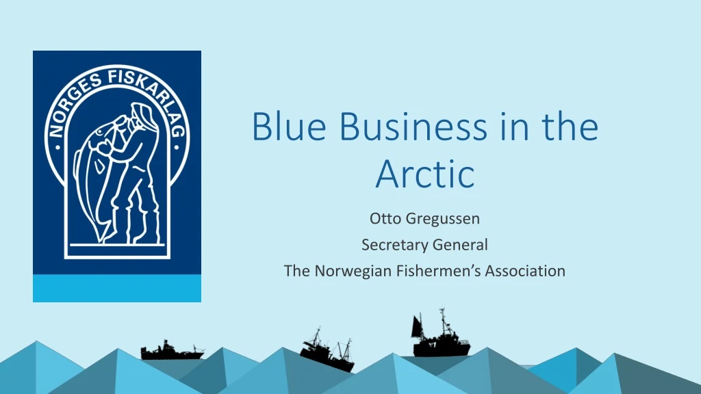 blue business in the arctic