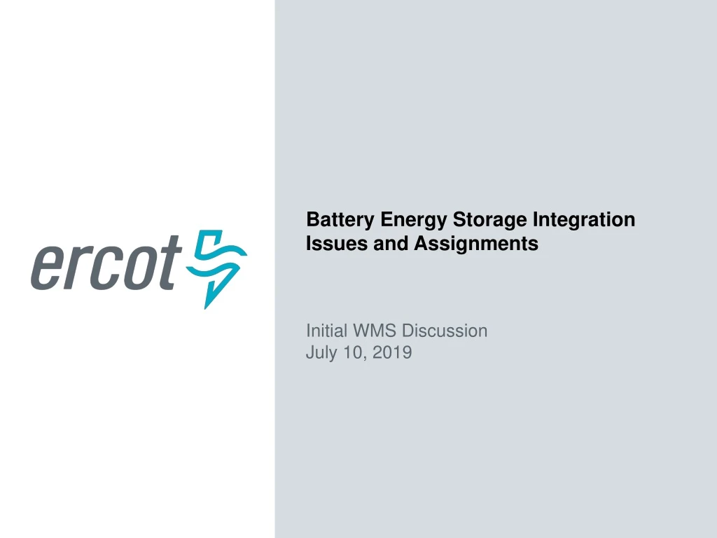 battery energy storage integration issues
