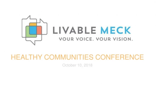 HealthY communities conference