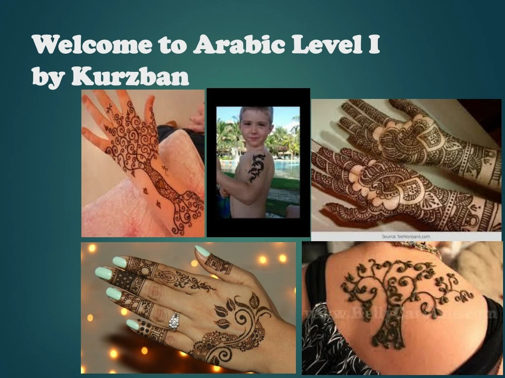 welcome to arabic level i by kurzban