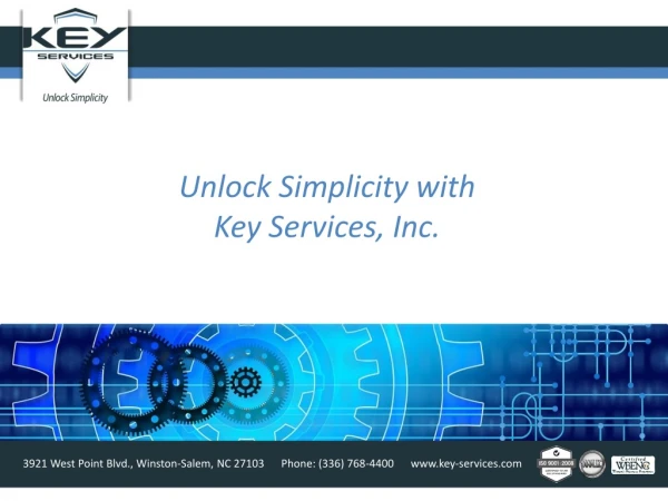 Unlock Simplicity with Key Services, Inc.