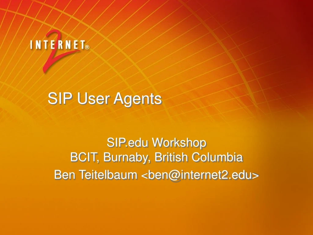 sip user agents