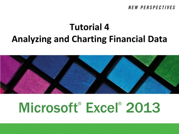 Tutorial 4 Analyzing and Charting Financial Data