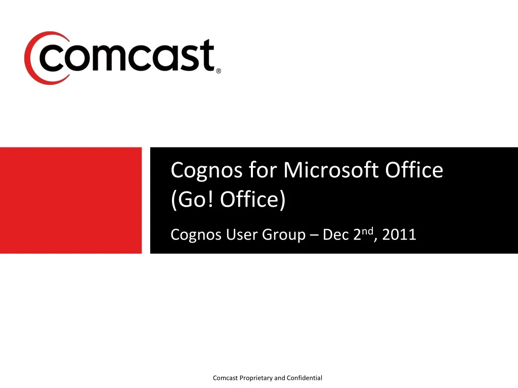 cognos for microsoft office go office cognos user