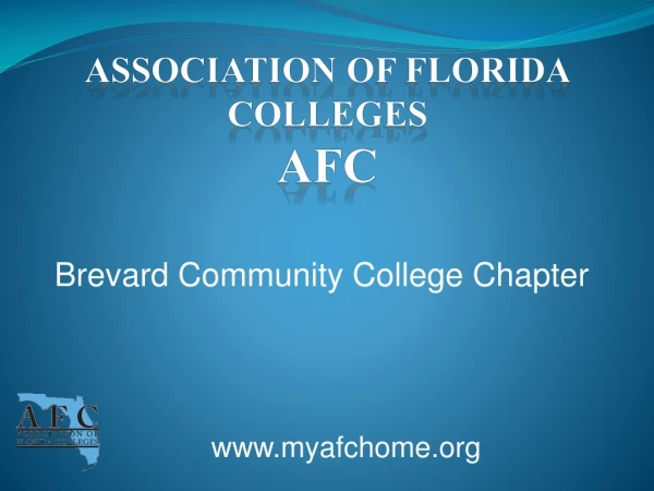 Association of FLORIDA Colleges afc