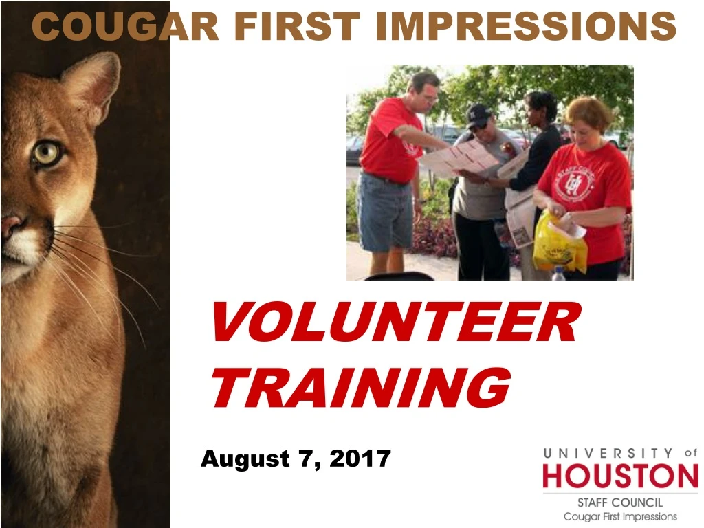 volunteer training august 7 2017