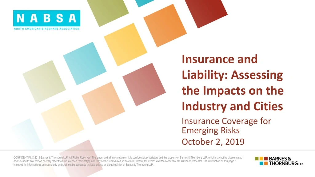insurance and liability assessing the impacts on the industry and cities