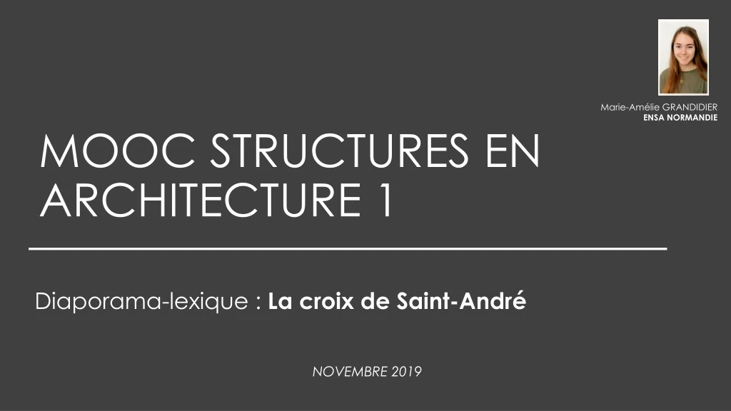 mooc structures en architecture 1