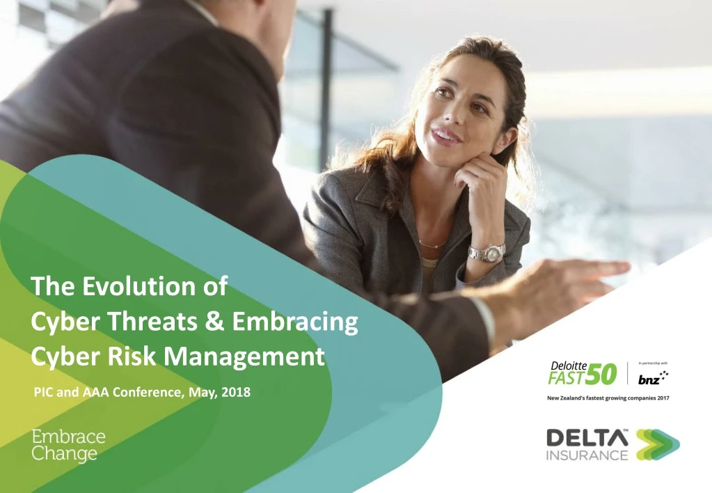 the evolution of cyber threats embracing cyber risk management